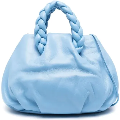 Clear Leather Bag , female, Sizes: ONE SIZE - Hereu - Modalova
