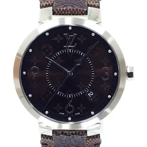 Pre-owned Stainless Steel watches , male, Sizes: ONE SIZE - Louis Vuitton Vintage - Modalova