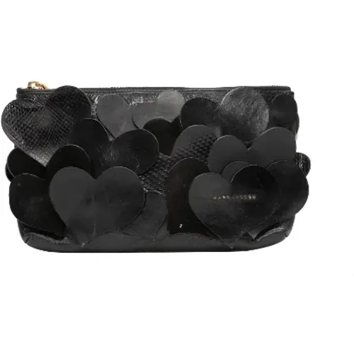 Pre-owned Leather clutches , female, Sizes: ONE SIZE - Marc Jacobs Pre-owned - Modalova