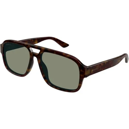 New Collection Square Sunglasses , male, Sizes: 59 MM - Gucci - Modalova