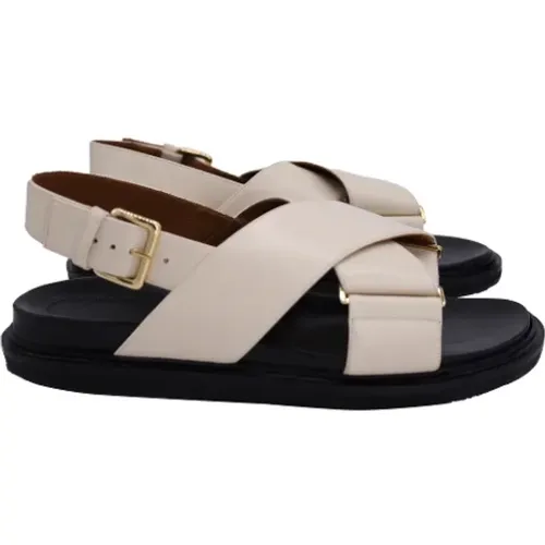 Pre-owned Leather sandals , female, Sizes: 9 UK - Marni Pre-owned - Modalova