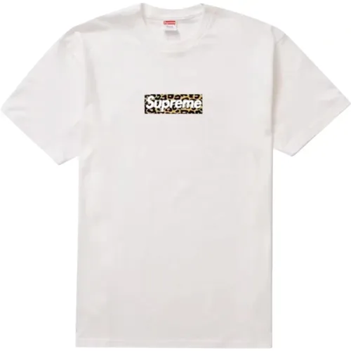 Limited Edition Shanghai Box Logo Tee , Herren, Größe: M - Supreme - Modalova