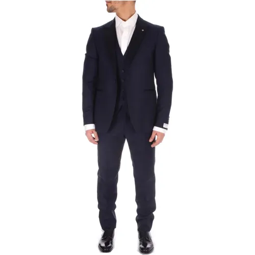 Single Breasted Suit Set , male, Sizes: XL, M - Tagliatore - Modalova