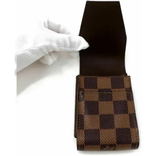 Pre-owned Canvas Key-holders, Good Condition , male, Sizes: ONE SIZE - Louis Vuitton Vintage - Modalova