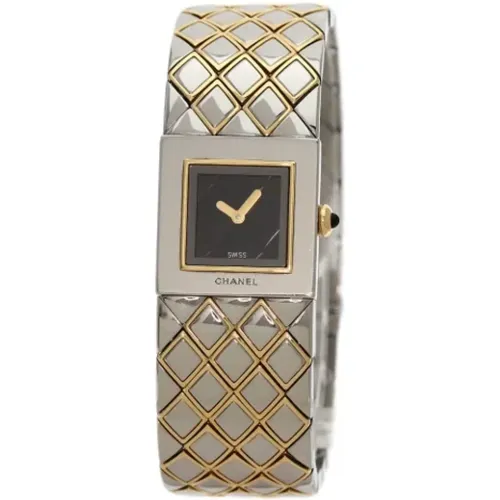 Pre-owned Stainless Steel watches , female, Sizes: ONE SIZE - Chanel Vintage - Modalova