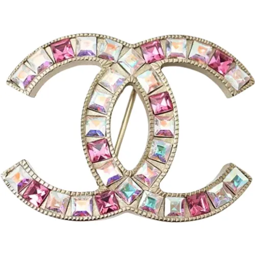 Pre-owned Metal brooches , female, Sizes: ONE SIZE - Chanel Vintage - Modalova