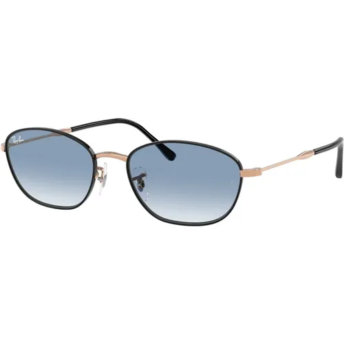 Metallgestell Sonnenbrille Blaue Verlaufsgläser , unisex, Größe: 58 MM - Ray-Ban - Modalova