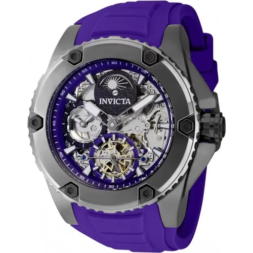 Akula Automatic Watch - Black Dial , male, Sizes: ONE SIZE - Invicta Watches - Modalova