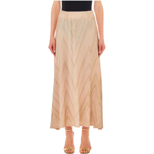 Skirts Sand , female, Sizes: M, S - Liu Jo - Modalova
