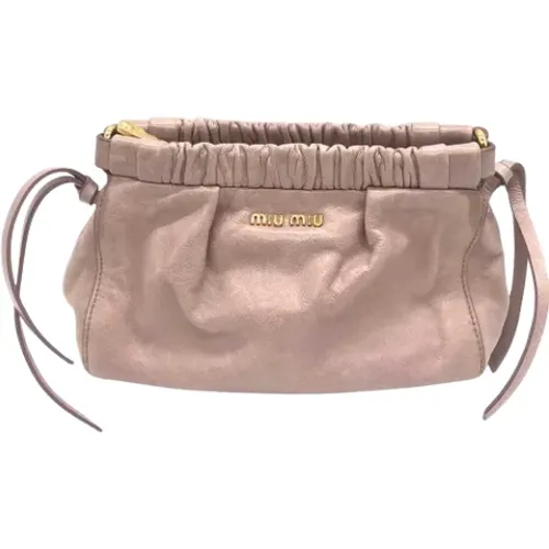 Pre-owned Stoff schultertasche - Miu Miu Pre-owned - Modalova