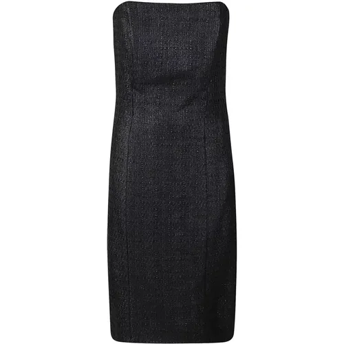 Schickes Schwarzes Kleid , Damen, Größe: XS - Federica Tosi - Modalova