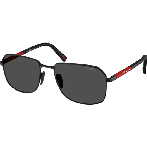 Sonnenbrille Linea Rossa PS A51S , Herren, Größe: 57 MM - Prada - Modalova