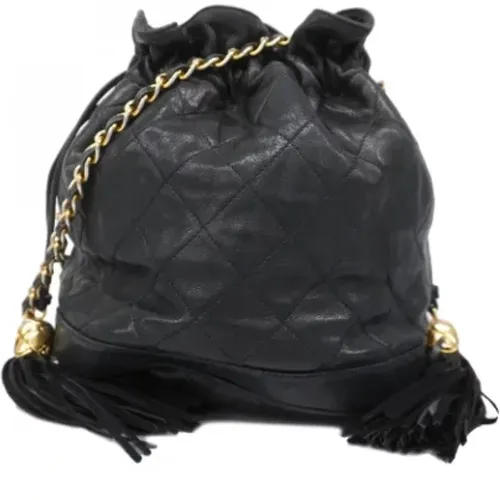 Pre-owned Leather chanel-bags , female, Sizes: ONE SIZE - Chanel Vintage - Modalova