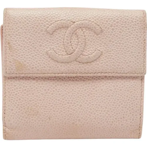 Pre-owned Leather wallets , female, Sizes: ONE SIZE - Chanel Vintage - Modalova