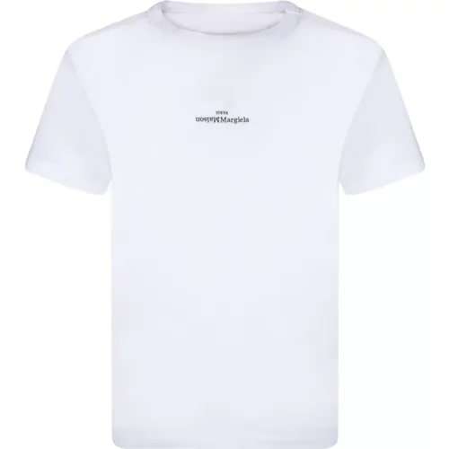 Weiße T-Shirts Polos für Männer , Herren, Größe: L - Maison Margiela - Modalova