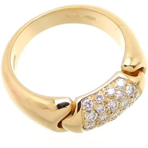 Pre-owned Gold rings , unisex, Sizes: ONE SIZE - Bvlgari Vintage - Modalova