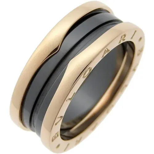 Pre-owned Gold rings , male, Sizes: ONE SIZE - Bvlgari Vintage - Modalova