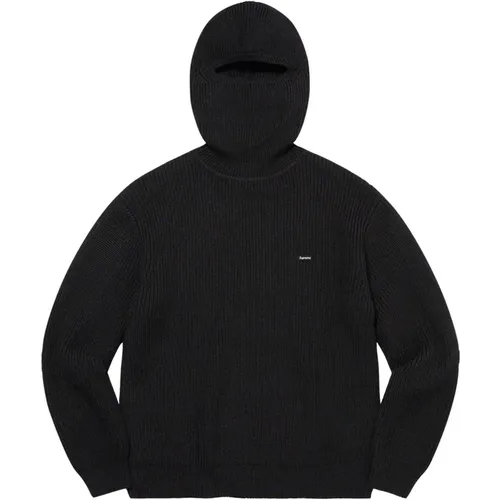 Limitierte Auflage Schwarzer Balaclava Pullover - Supreme - Modalova