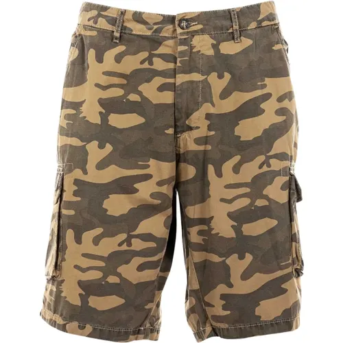 Cargo Bermuda Shorts Military Green , male, Sizes: 2XS, XS, S - Liu Jo - Modalova