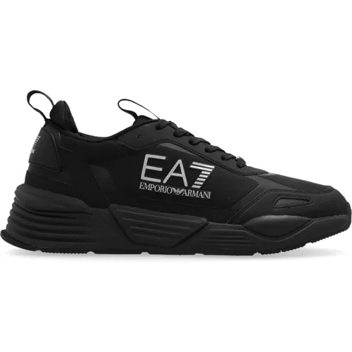 Schnürsportschuhe , Herren, Größe: 41 EU - Emporio Armani EA7 - Modalova