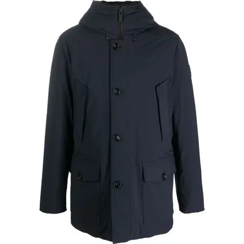 Arctic Parka Navy Coat , male, Sizes: 2XL, XL - Woolrich - Modalova