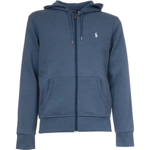 Kapuzen-Zip-Sweatshirt , Herren, Größe: XL - Polo Ralph Lauren - Modalova