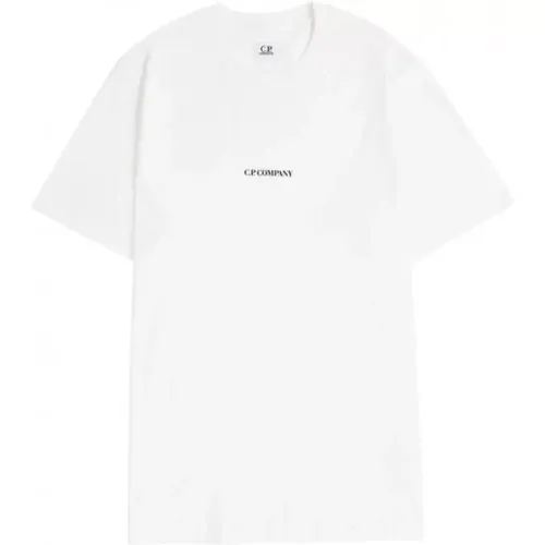 Relaxed Fit Logo T-Shirt , male, Sizes: M, L, XL - C.P. Company - Modalova