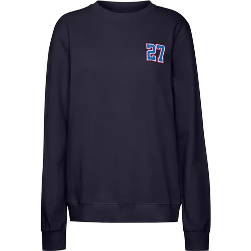 Midnight Embroidered Sweatshirt , female, Sizes: S, XL, XS, L, M - Ball - Modalova