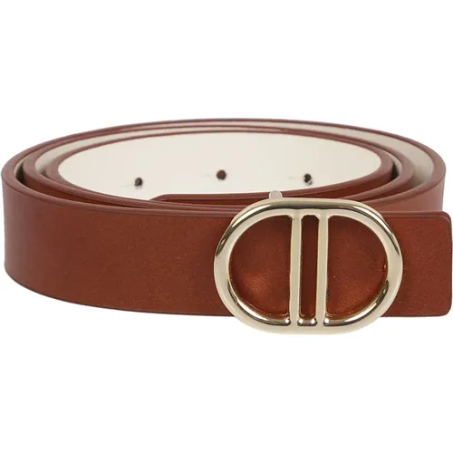 Leather Belts Made in Italy , female, Sizes: 80 CM - Crida Milano - Modalova