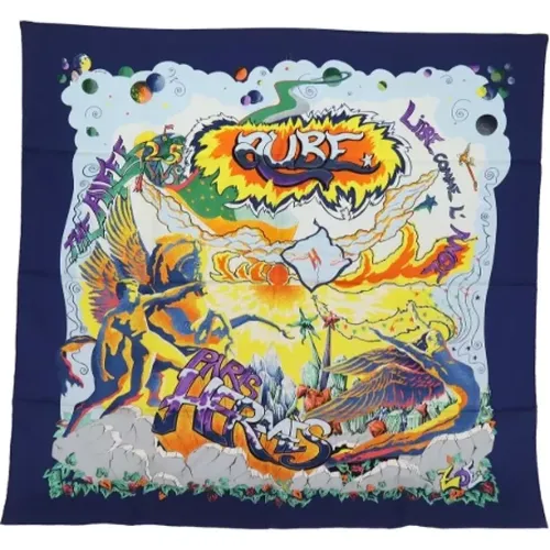 Pre-owned Silk scarves , female, Sizes: ONE SIZE - Hermès Vintage - Modalova