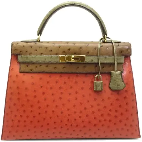 Pre-owned Leder handtaschen - Hermès Vintage - Modalova