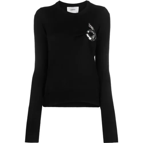 Emoji Sweaters , female, Sizes: L - Coperni - Modalova