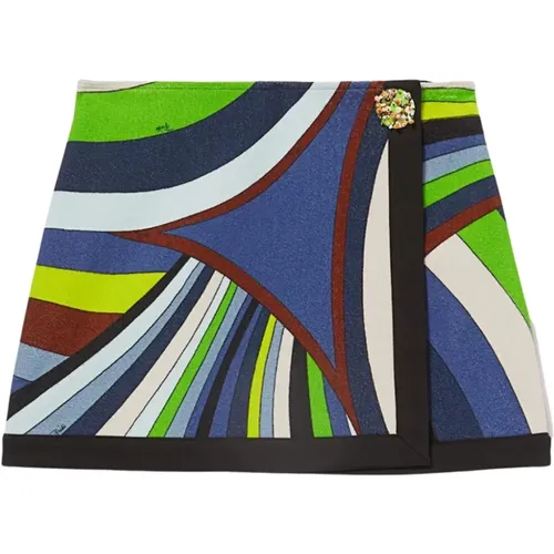 Eponge Iride skirt , female, Sizes: S, L, M - EMILIO PUCCI - Modalova