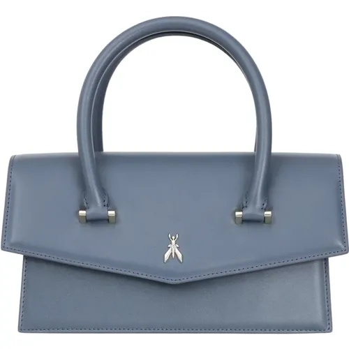 Blaue Fly Bamby Handtasche - PATRIZIA PEPE - Modalova