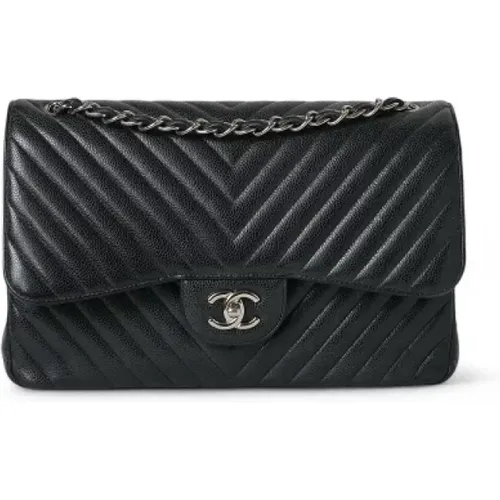 Pre-owned Leather chanel-bags , female, Sizes: ONE SIZE - Chanel Vintage - Modalova