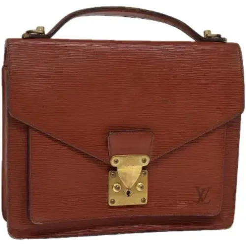 Pre-owned Leder Handtaschen , Damen, Größe: ONE Size - Louis Vuitton Vintage - Modalova