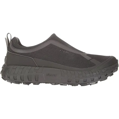 Laceless Trail Running Shoes with Vibram Sole , male, Sizes: 8 1/2 UK, 10 UK, 10 1/2 UK, 11 UK, 9 1/2 UK, 9 UK - Norda - Modalova