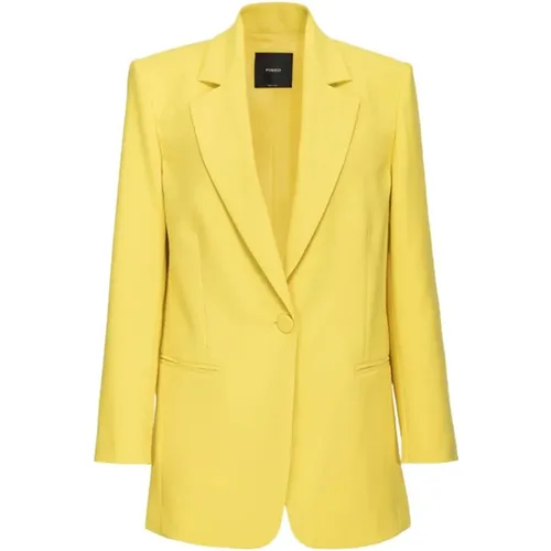 Elegant Double-Breasted Jackets , female, Sizes: XS, 2XS - pinko - Modalova