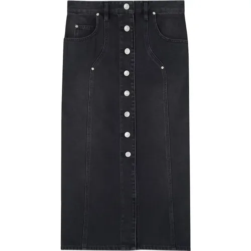 Button Front Skirt , female, Sizes: XS, M, S - Isabel marant - Modalova