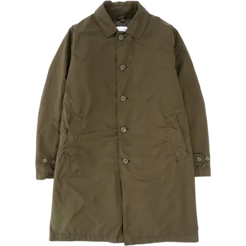 Water-Repellent Long Coat , male, Sizes: XL - Aspesi - Modalova