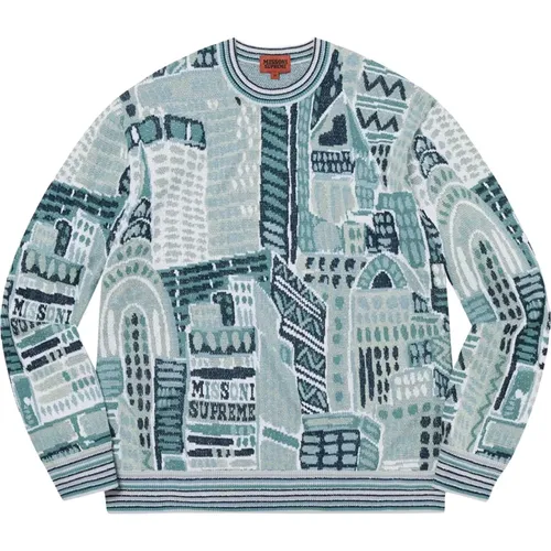 Limitierte Auflage Missoni Pullover Weiß - Supreme - Modalova