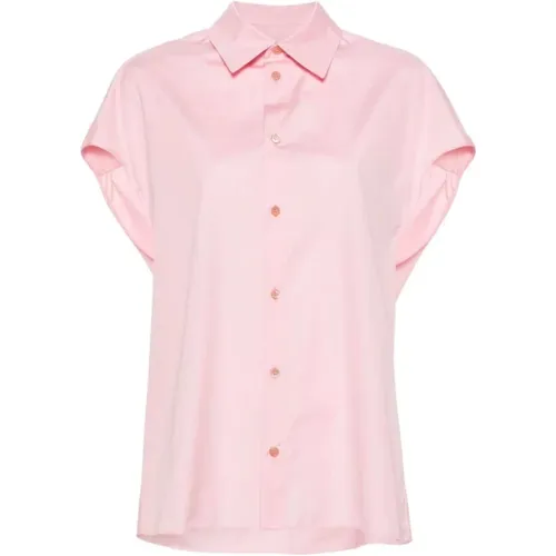 Sleeveless cotton shirt , female, Sizes: XS, 2XS - Marni - Modalova