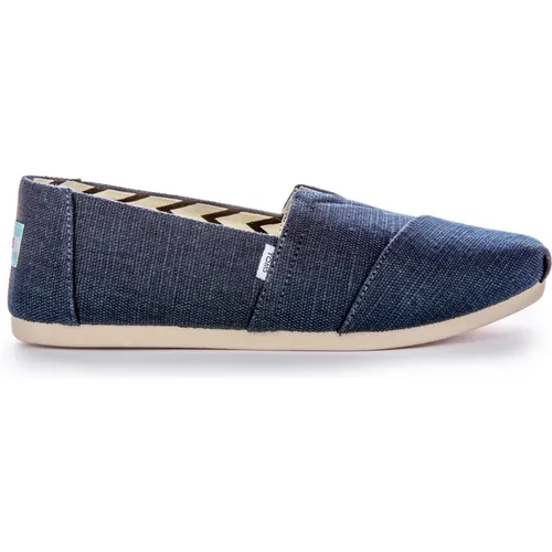 Navy Espadrilles Eco Style Women , female, Sizes: 5 1/2 UK, 4 1/2 UK - TOMS - Modalova