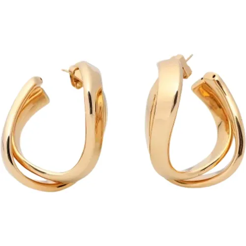 Pre-owned Metal earrings , female, Sizes: ONE SIZE - Balenciaga Vintage - Modalova