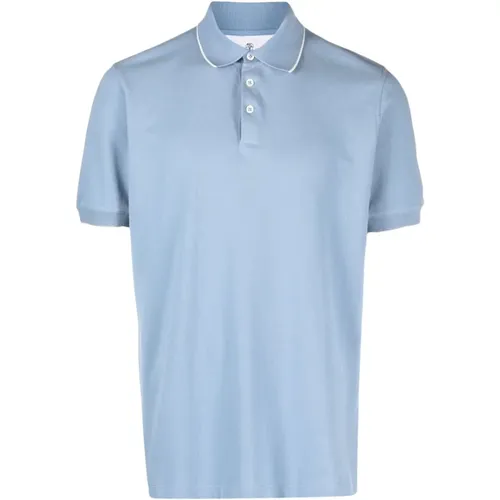 Cotton polo shirt , male, Sizes: 2XL, S - BRUNELLO CUCINELLI - Modalova