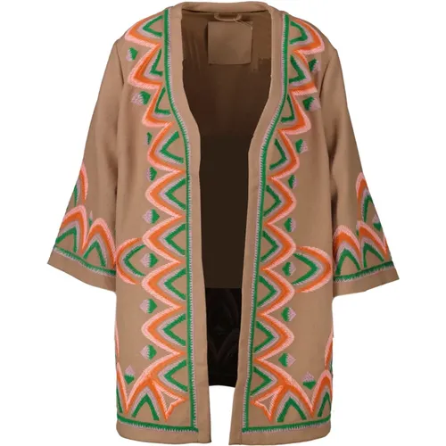 Elegant Kimono Blazer , female, Sizes: M - Gustav - Modalova