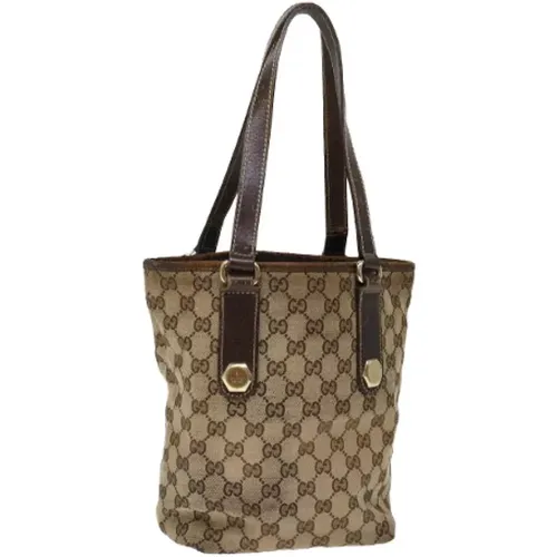 Pre-owned Canvas gucci-bags , female, Sizes: ONE SIZE - Gucci Vintage - Modalova