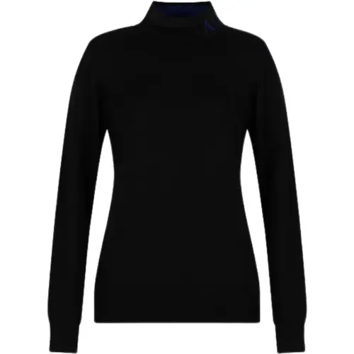 Klassischer Pullover , Damen, Größe: M - Armani Exchange - Modalova