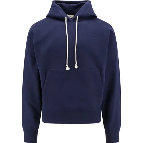 Hooded Sweatshirt, Made in Italy , male, Sizes: M, XL, L - Saint Laurent - Modalova