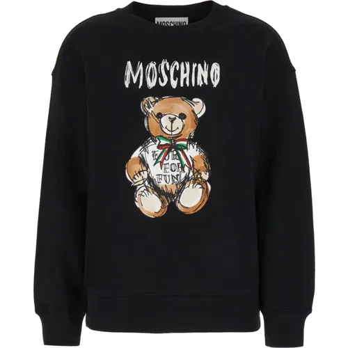 Sweatshirts , female, Sizes: 2XS - Moschino - Modalova